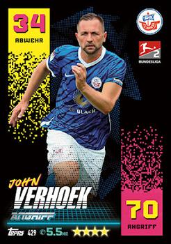 John Verhoek Hansa Rostock Topps Match Attax Bundesliga 2022/23 2.Bundesliga #429