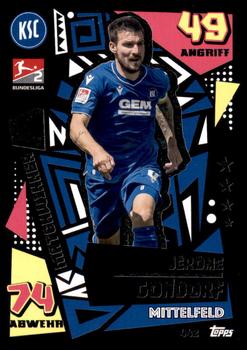 Jerome Gondorf Karlsruher SC Topps Match Attax Bundesliga 2022/23 Matchwinner 2.Bundesliga #442