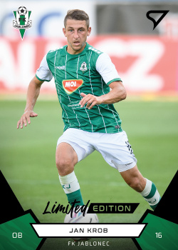 Jan Krob Jablonec SportZoo FORTUNA:LIGA 2021/22 1. serie Black /19 #101