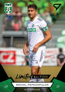 Michal Papadopulos Karvina SportZoo FORTUNA:LIGA 2021/22 1. serie Black /19 #159