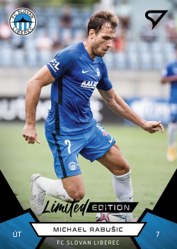 Michael Rabusic Slovan Liberec SportZoo FORTUNA:LIGA 2021/22 1. serie Black /19 #87