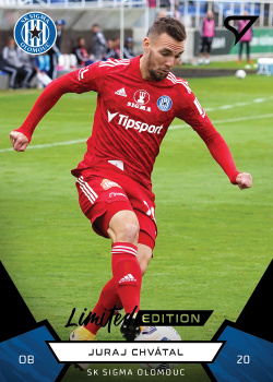 Juraj Chvatal Sigma Olomouc SportZoo FORTUNA:LIGA 2021/22 1. serie Black /19 #176
