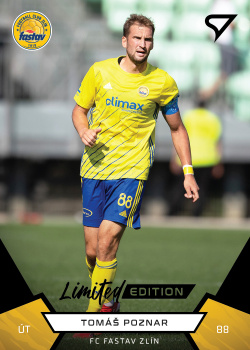 Tomas Poznar Zlin SportZoo FORTUNA:LIGA 2021/22 1. serie Black /19 #63