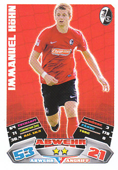 Immanuel Hohn SC Freiburg 2012/13 Topps MA Bundesliga #94