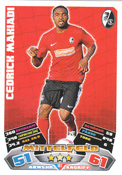 Cedrick Makiadi SC Freiburg 2012/13 Topps MA Bundesliga #102