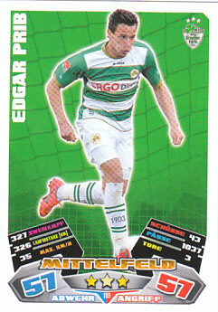 Edgar Prib Greuther Furth 2012/13 Topps MA Bundesliga #119