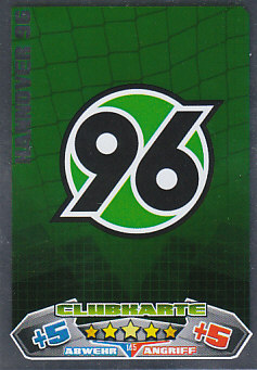 Club Logo Hannover 96 2012/13 Topps MA Bundesliga #145