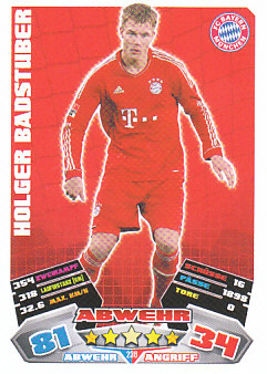 Holger Badstuber Bayern Munchen 2012/13 Topps MA Bundesliga #238