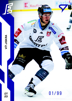 Vit Jiskra Karlovy Vary Tipsport ELH 2022/23 SportZoo 2. serie Blue /99 #344