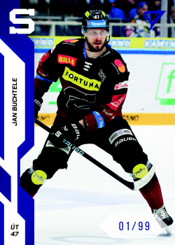 Jan Buchtele Sparta Tipsport ELH 2022/23 SportZoo 2. serie Blue /99 #264