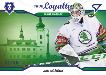 Jan Ruzicka Mlada Boleslav Tipsport ELH 2021/22 SportZoo 2. serie True Loyalty /35 #TL-10