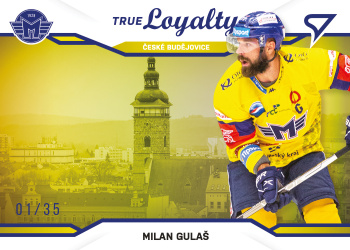 Milan Gulas Ceske Budejovice Tipsport ELH 2021/22 SportZoo 2. serie True Loyalty /35 #TL-33