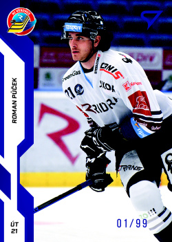 Roman Pucek Vitkovice Tipsport ELH 2022/23 SportZoo 2. serie Blue /99 #313