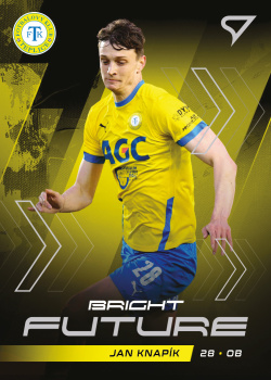 Jan Knapik Teplice SportZoo FORTUNA:LIGA 2021/22 2. serie Bright Future #BF7