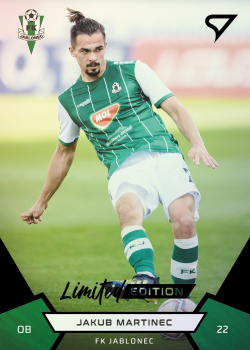 Jakub Martinec Jablonec SportZoo FORTUNA:LIGA 2021/22 2. serie Black /19 #272