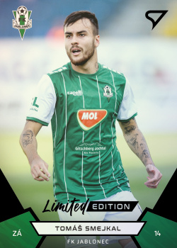 Tomas Smejkal Jablonec SportZoo FORTUNA:LIGA 2021/22 2. serie Black /19 #276