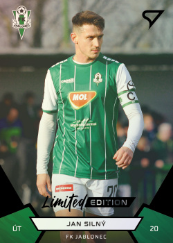 Jan Silny Jablonec SportZoo FORTUNA:LIGA 2021/22 2. serie Black /19 #279