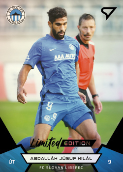 Abdallah Jusuf Hilal Slovan Liberec SportZoo FORTUNA:LIGA 2021/22 2. serie Black /19 #260