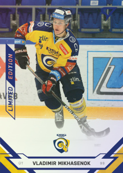 Vladimir Mikhasenok Zlin Tipsport ELH 2021/22 SportZoo 2. serie Blue /99 #361