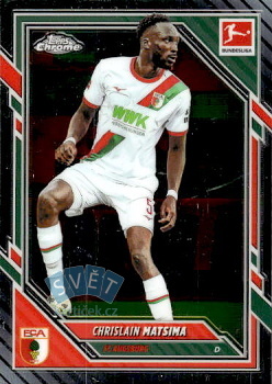 Chrislain Matsima FC Augsburg Topps Chrome Bundesliga 2025/26 #1