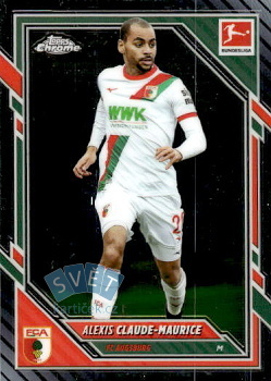 Alexis Claude-Maurice FC Augsburg Topps Chrome Bundesliga 2025/26 #3