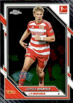 Leopold Querfeld Union Berlin Topps Chrome Bundesliga 2025/26 #7