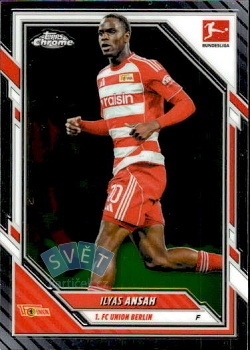 Ilyas Ansah Union Berlin Topps Chrome Bundesliga 2025/26 #8