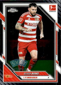 Oliver Burke Union Berlin Topps Chrome Bundesliga 2025/26 #9