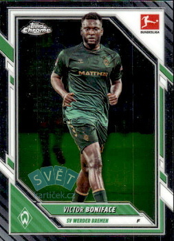 Victor Boniface Werder Bremen Topps Chrome Bundesliga 2025/26 #11