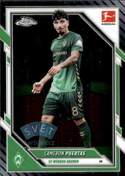 Cameron Puertas Werder Bremen Topps Chrome Bundesliga 2025/26 #15