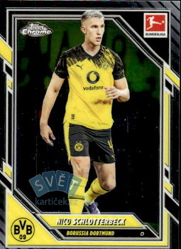 Nico Schlotterbeck Borussia Dortmund Topps Chrome Bundesliga 2025/26 #17