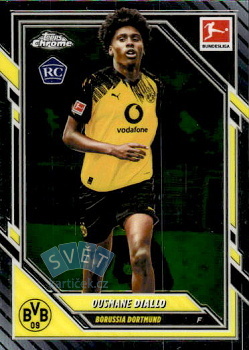 Ousmane Diallo Borussia Dortmund Topps Chrome Bundesliga 2025/26 #20