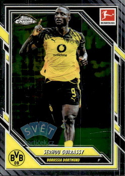 Serhou Guirassy Borussia Dortmund Topps Chrome Bundesliga 2025/26 #22