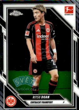 Ritsu Doan Eintracht Frankfurt Topps Chrome Bundesliga 2025/26 #24