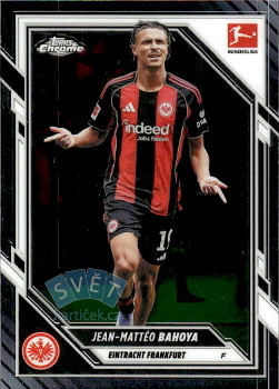 Jean-Matteo Bahoya Eintracht Frankfurt Topps Chrome Bundesliga 2025/26 #26