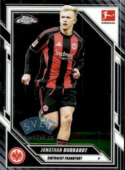 Jonathan Burkardt Eintracht Frankfurt Topps Chrome Bundesliga 2025/26 #28