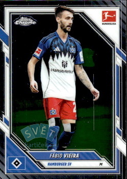 Fabio Vieira Hamburger SV Topps Chrome Bundesliga 2025/26 #36