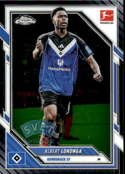 Albert Lokonga Hamburger SV Topps Chrome Bundesliga 2025/26 #37