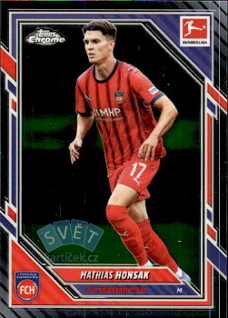Mathias Honsak Heidenheim 1846 Topps Chrome Bundesliga 2025/26 #42