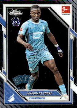 Bazoumana Toure TSG 1899 Hoffenheim Topps Chrome Bundesliga 2025/26 #47