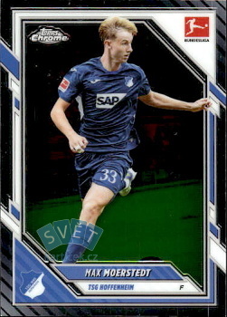 Max Moerstedt TSG 1899 Hoffenheim Topps Chrome Bundesliga 2025/26 #49