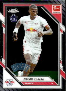 Ezechiel Banzuzi RB Leipzig Topps Chrome Bundesliga 2025/26 #56