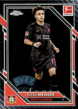 Eliesse Ben Seghir Bayer 04 Leverkusen Topps Chrome Bundesliga 2025/26 #66