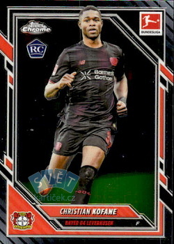 Christian Kofane Bayer 04 Leverkusen Topps Chrome Bundesliga 2025/26 #67