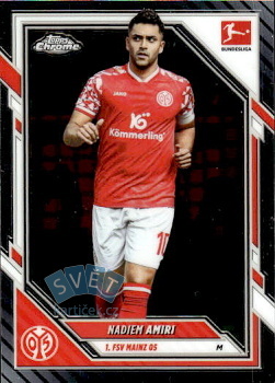 Nadiem Amiri 1. FSV Mainz 05 Topps Chrome Bundesliga 2025/26 #70