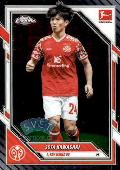 Sota Kawasaki 1. FSV Mainz 05 Topps Chrome Bundesliga 2025/26 #71