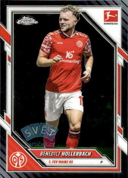 Benedict Hollerbach 1. FSV Mainz 05 Topps Chrome Bundesliga 2025/26 #72