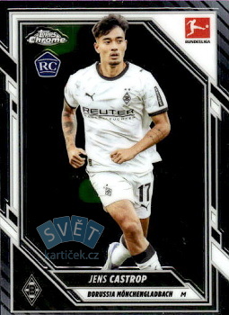 Jens Castrop Borussia Monchengladbach Topps Chrome Bundesliga 2025/26 #76