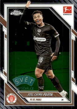 Joel Chima Fujita FC St. Pauli Topps Chrome Bundesliga 2025/26 #88