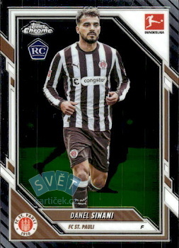 Danel Sinani FC St. Pauli Topps Chrome Bundesliga 2025/26 #89